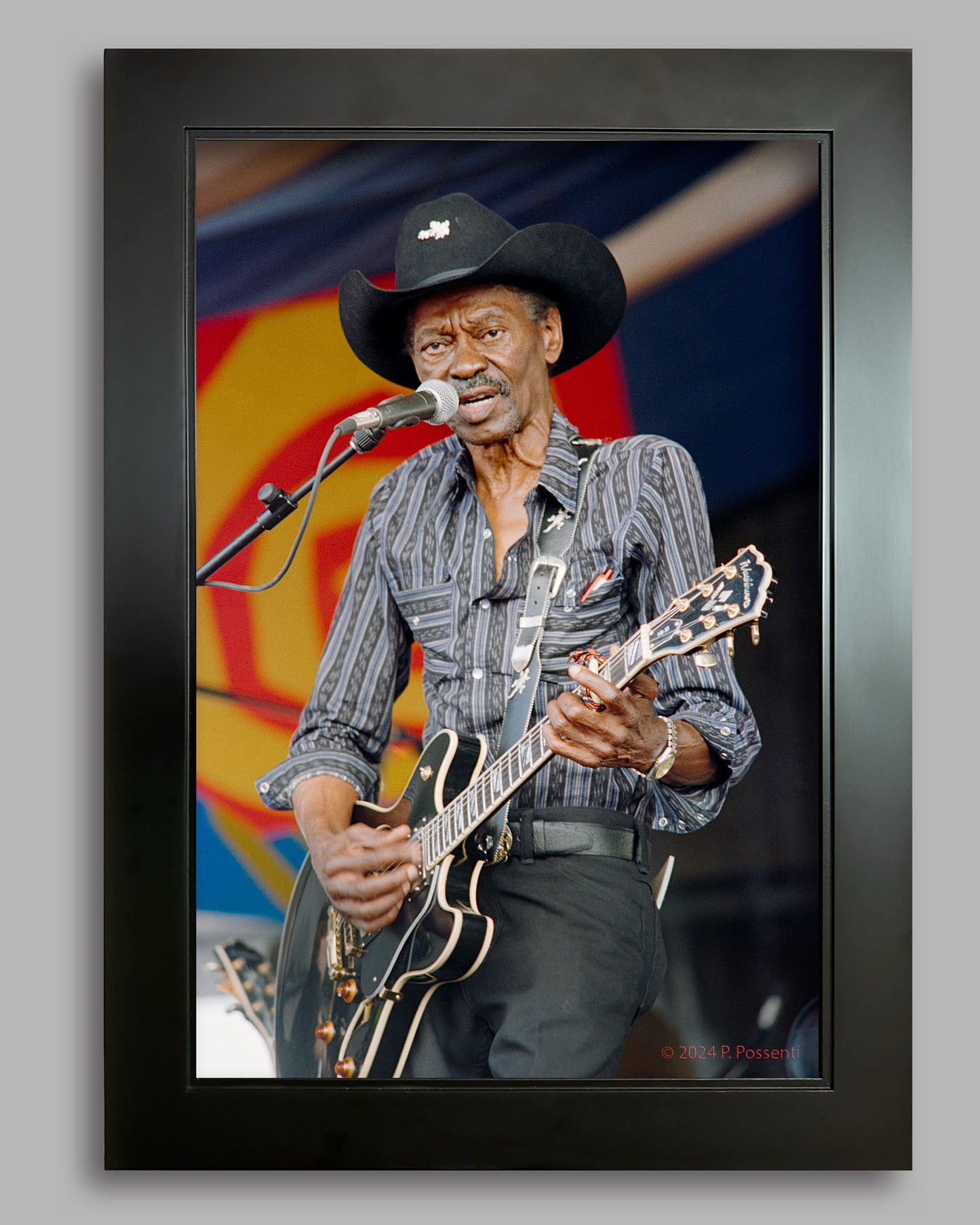 Clarence Gatemouth Brown - Original Photo, Inkjet Print