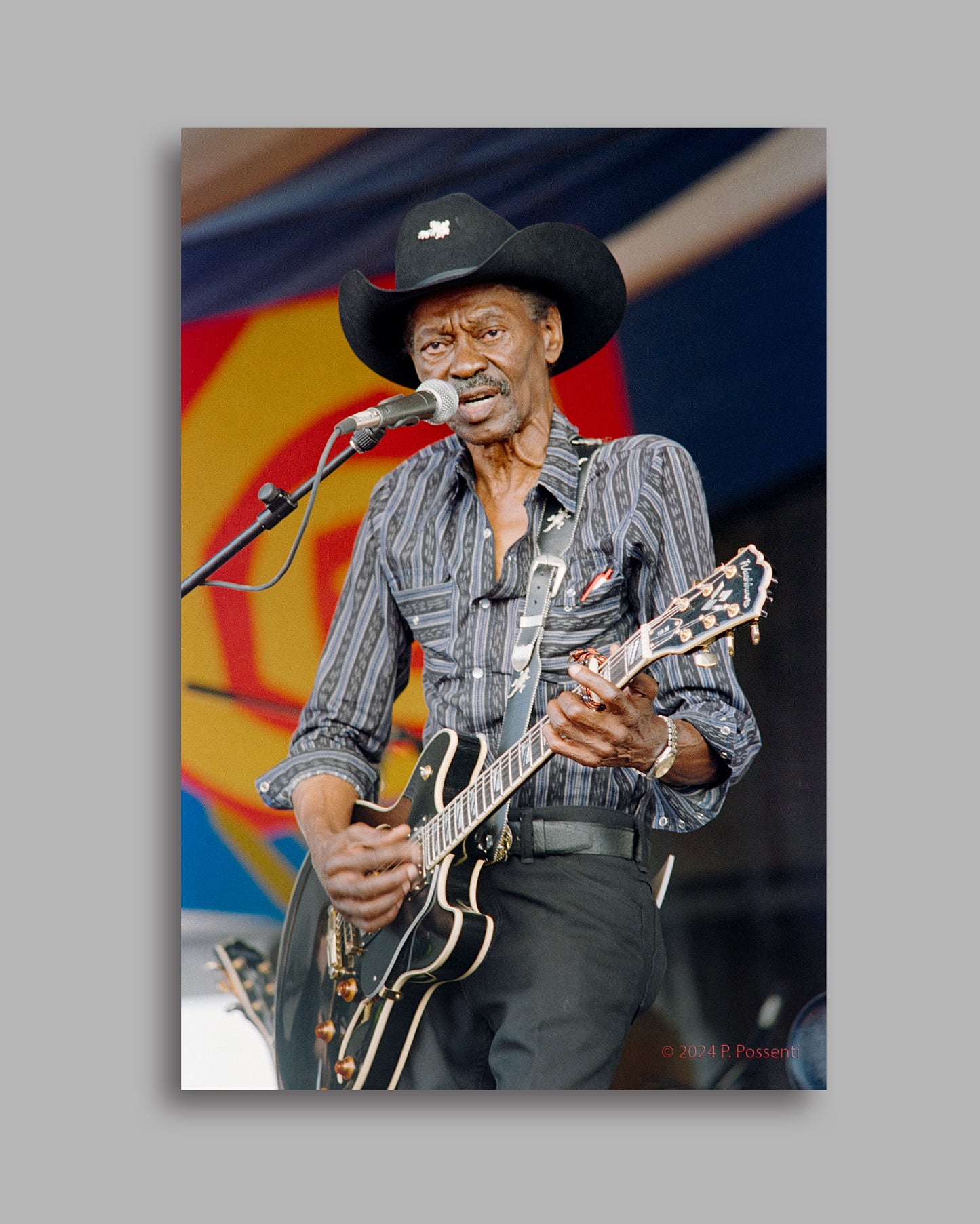 Clarence Gatemouth Brown - Original Photo, Inkjet Print
