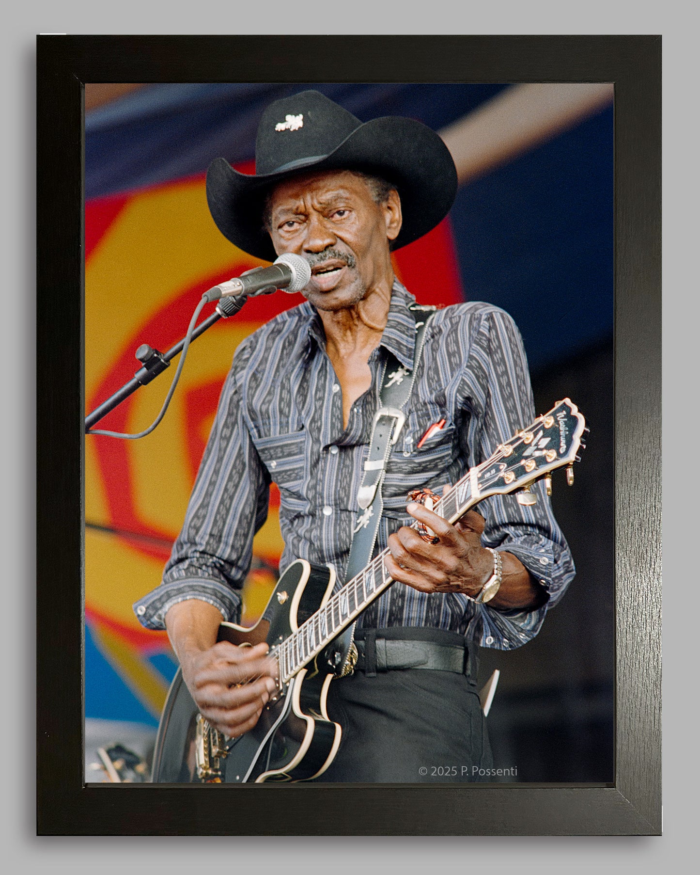Clarence Gatemouth Brown - Original Photo, Inkjet Print