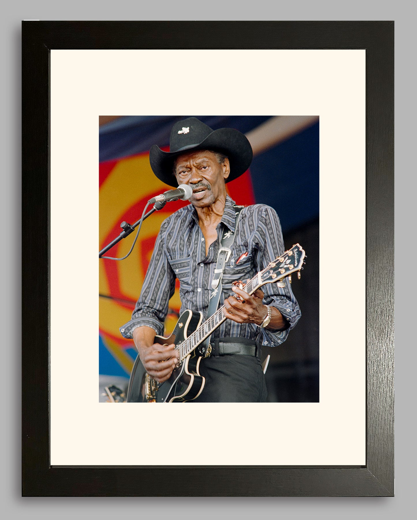 Clarence Gatemouth Brown - Original Photo, Inkjet Print