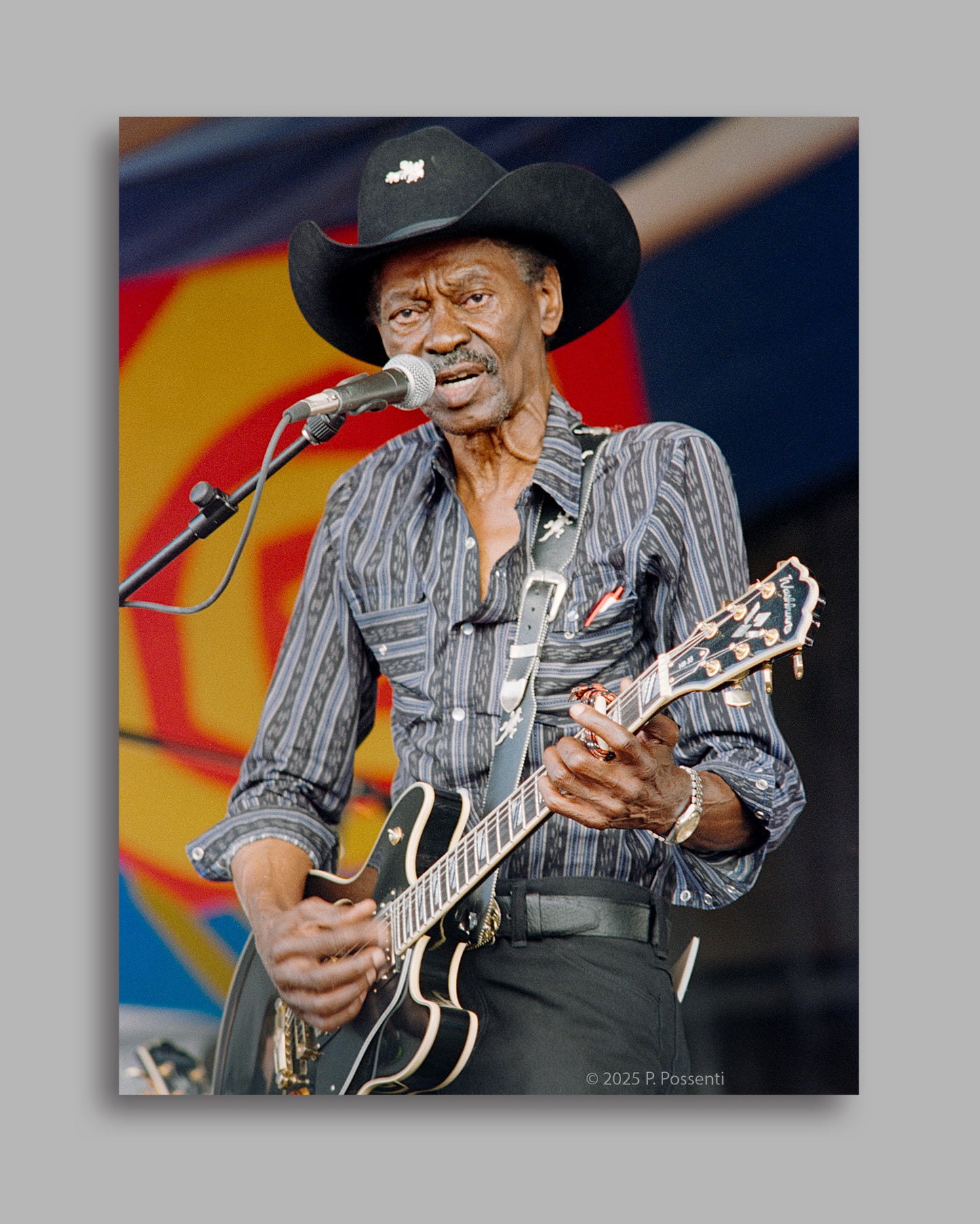 Clarence Gatemouth Brown - Original Photo, Inkjet Print