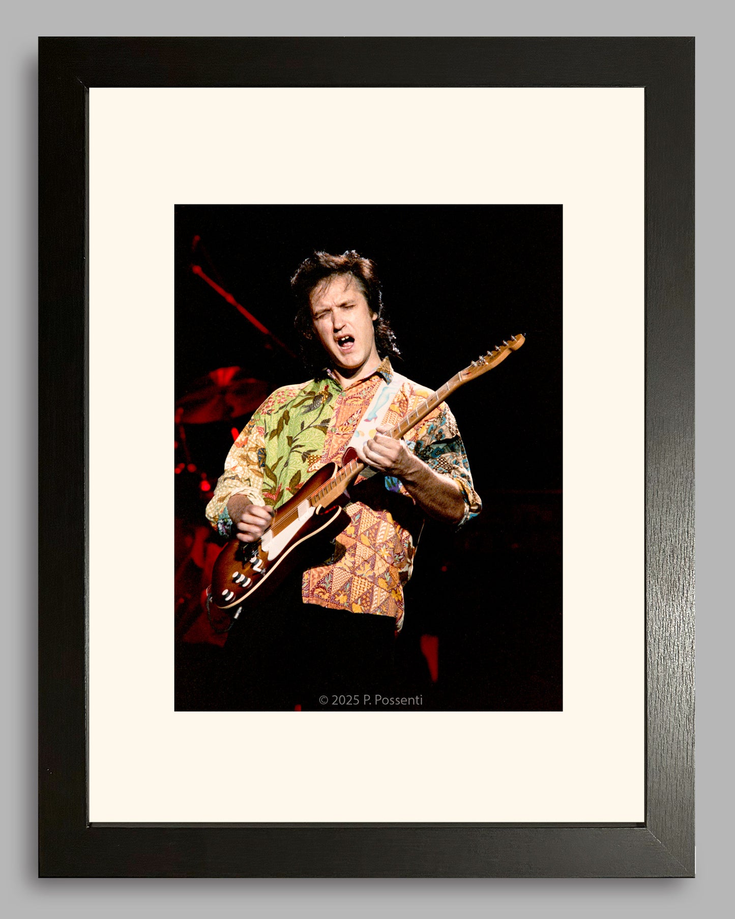 The Kinks - Dave Davies - at the Richmond Mosque, Inkjet Print