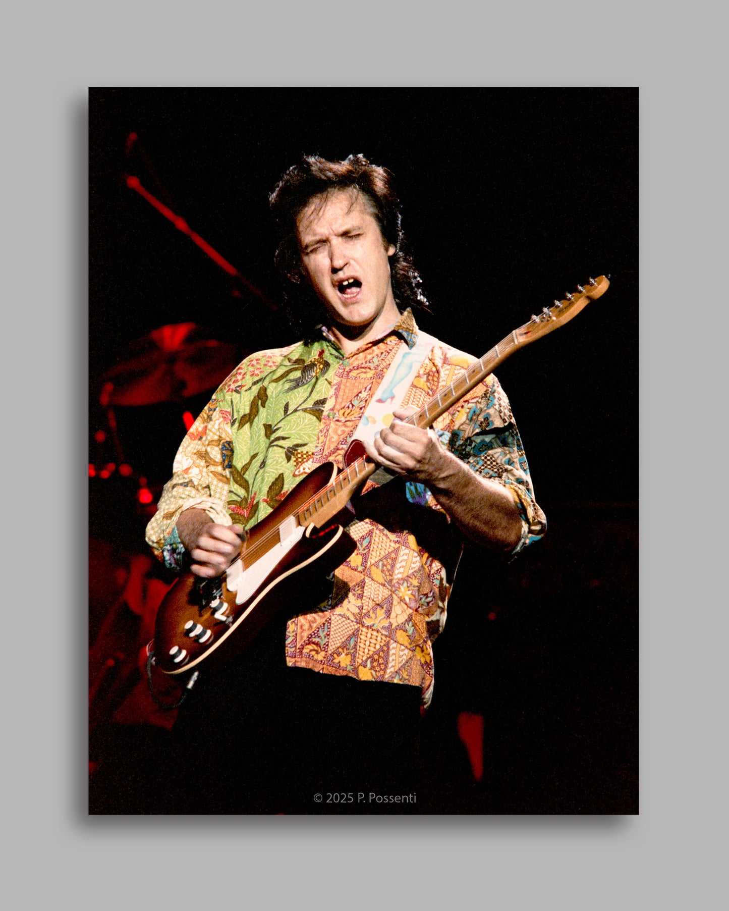 The Kinks - Dave Davies - at the Richmond Mosque, Inkjet Print