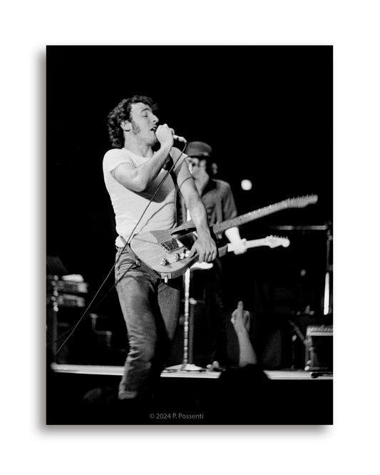 Bruce Springsteen Hampton VA May 2, 1981 - Original Photo, Inkjet Print