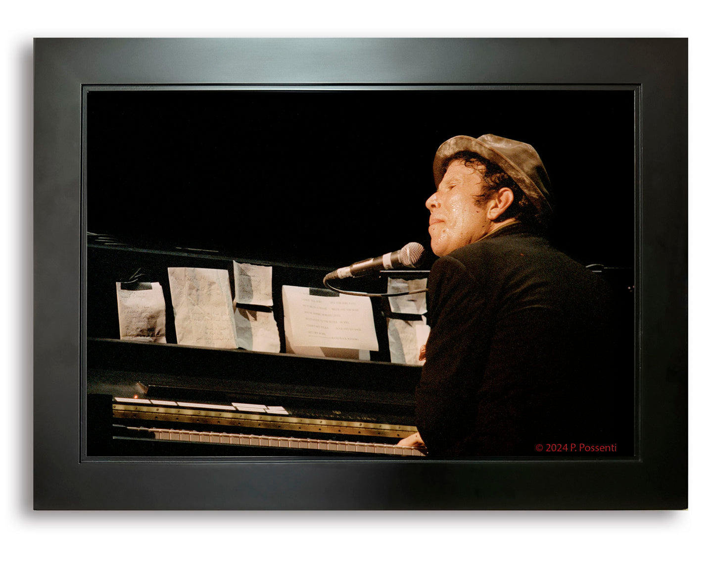 Tom Waits - The Beacon Theater, NYC, 9/1999 - Original Photo, Inkjet Print