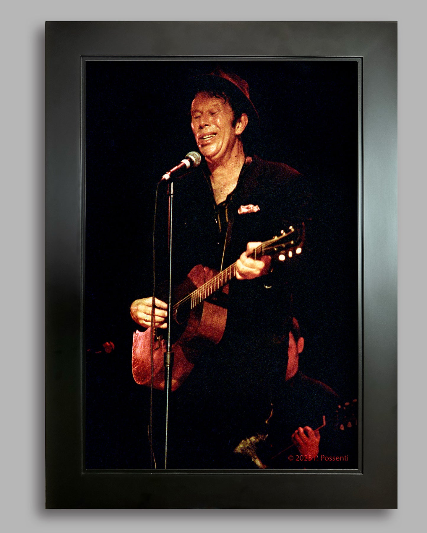 Tom Waits - The Beacon Theater, NYC, 9/1999-2 - Original Photo, Inkjet Print